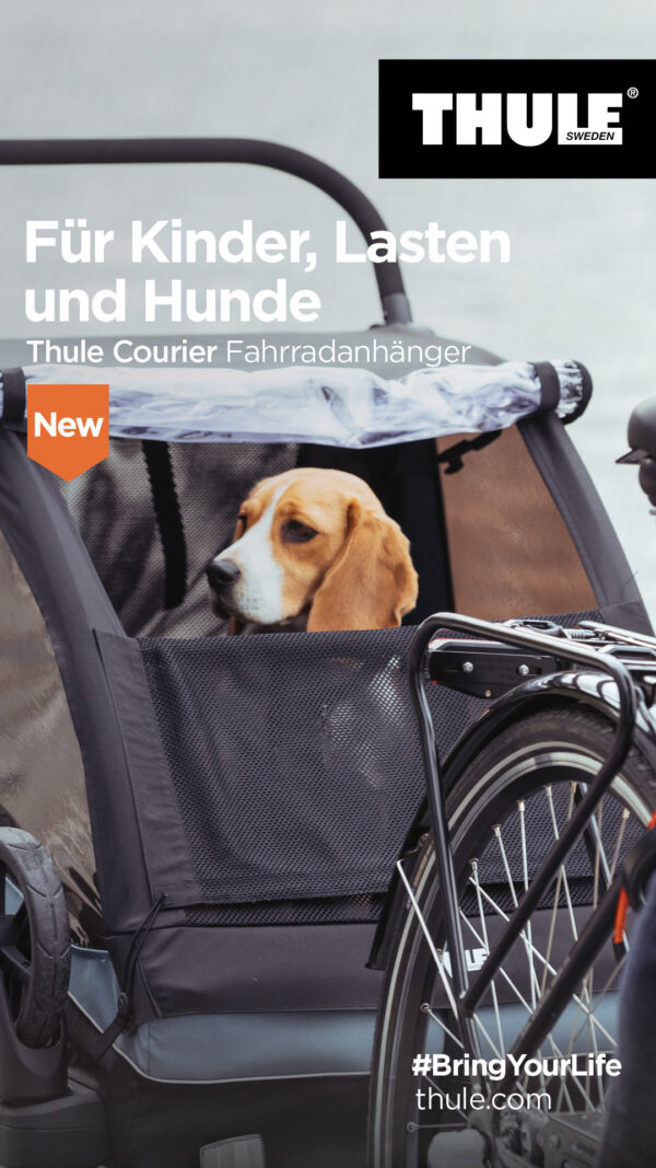 Thule Courier - Fahrradanhänger (Kind, Hund, Lasten) – Bild 6