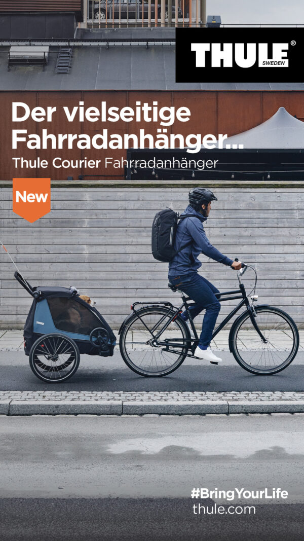 Thule Courier - Fahrradanhänger (Kind, Hund, Lasten) – Bild 7