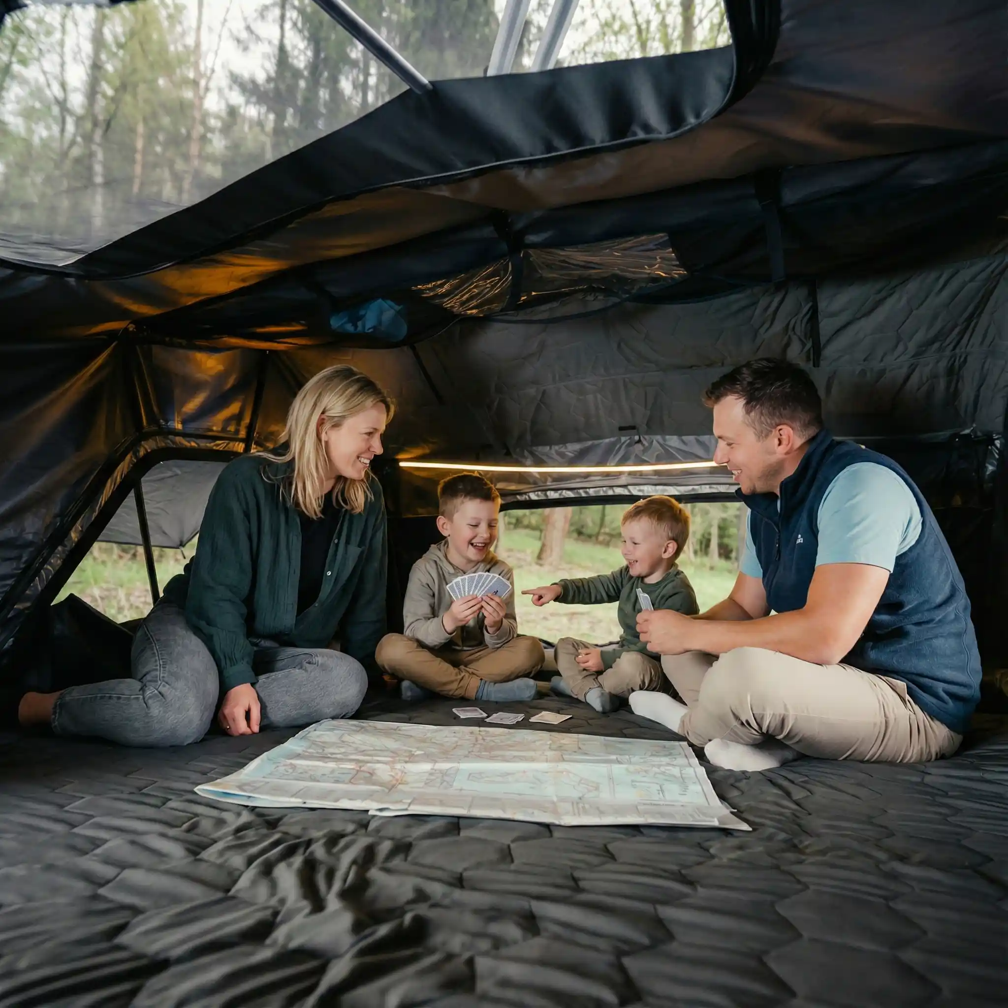 Naturbummler – Dachzelt Family-Loft – Softcover-Familienzelt – Bild 12